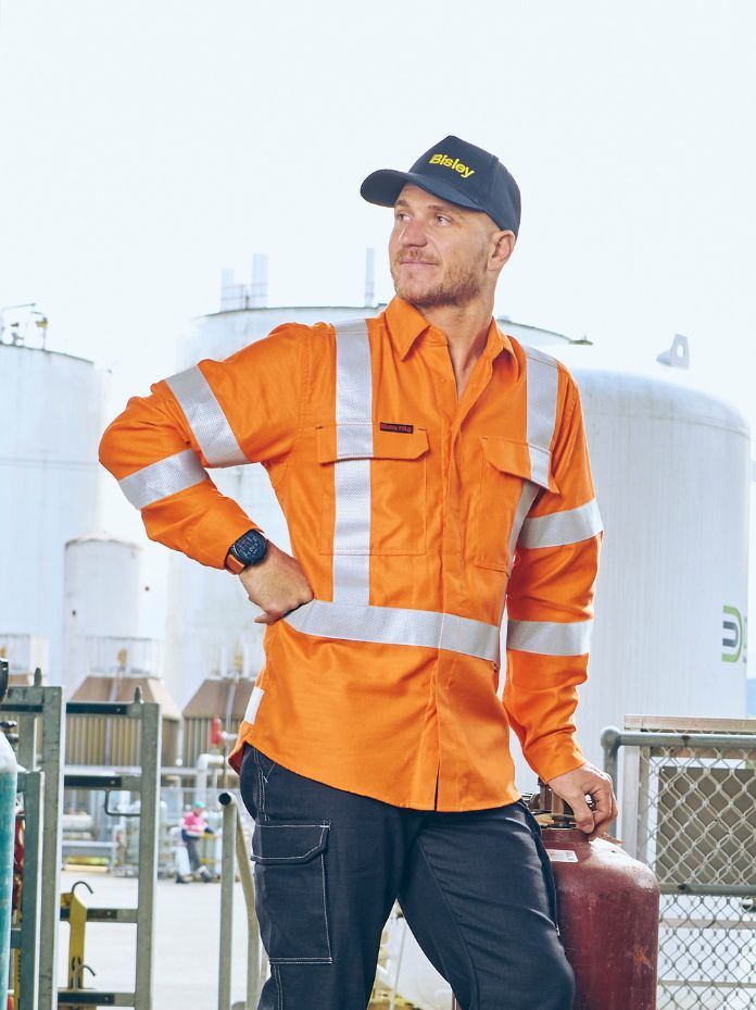Apex 185 X Taped Biomotion Hi Vis FR Ripstop Vented Shirt (BS8439XT)