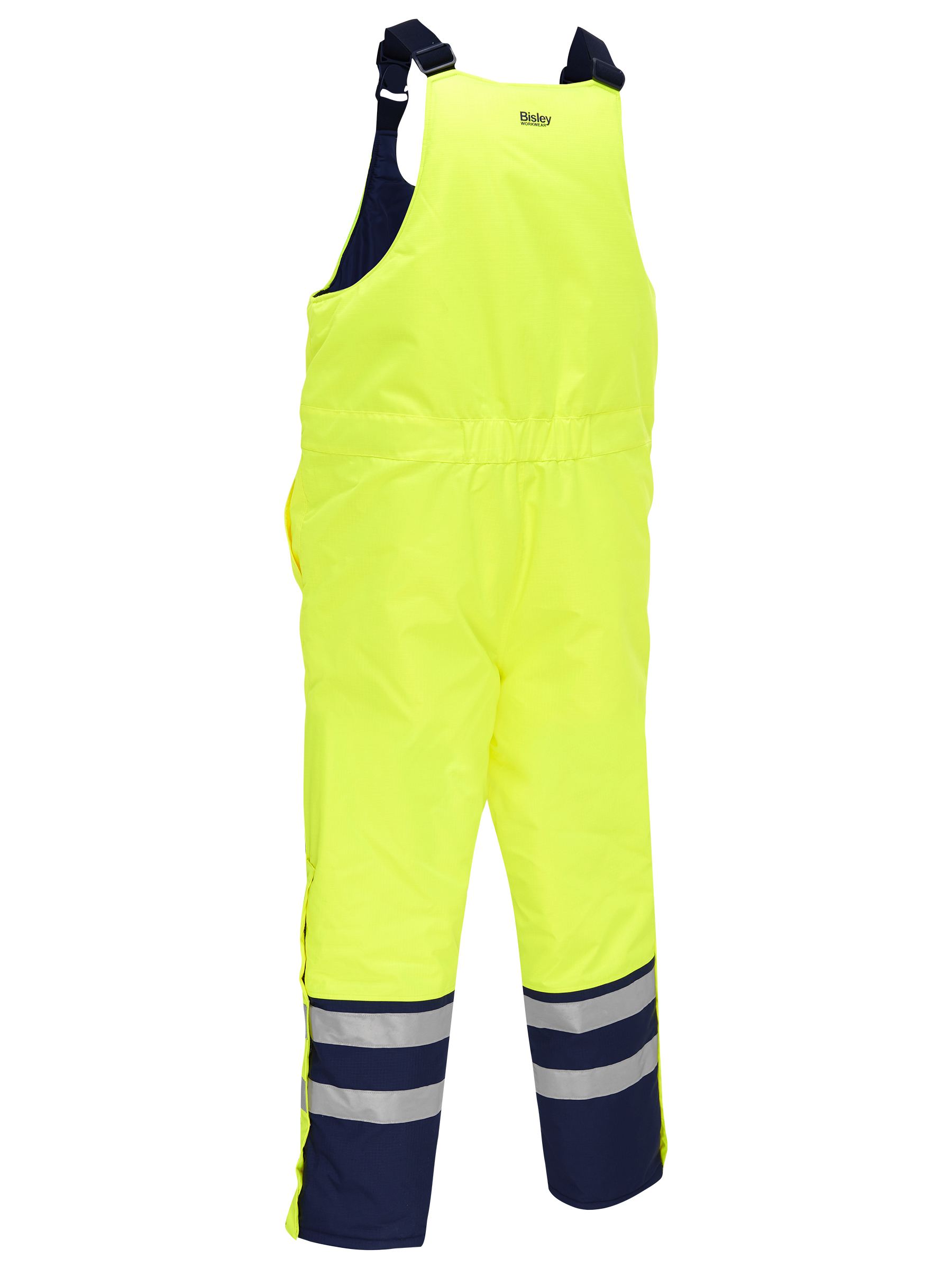 Taped Hi Vis Freezer Bib & Brace Coverall (BAB6452T)