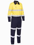Taped Hi Vis Coverall with Waist Zip Opening (BC6066T)