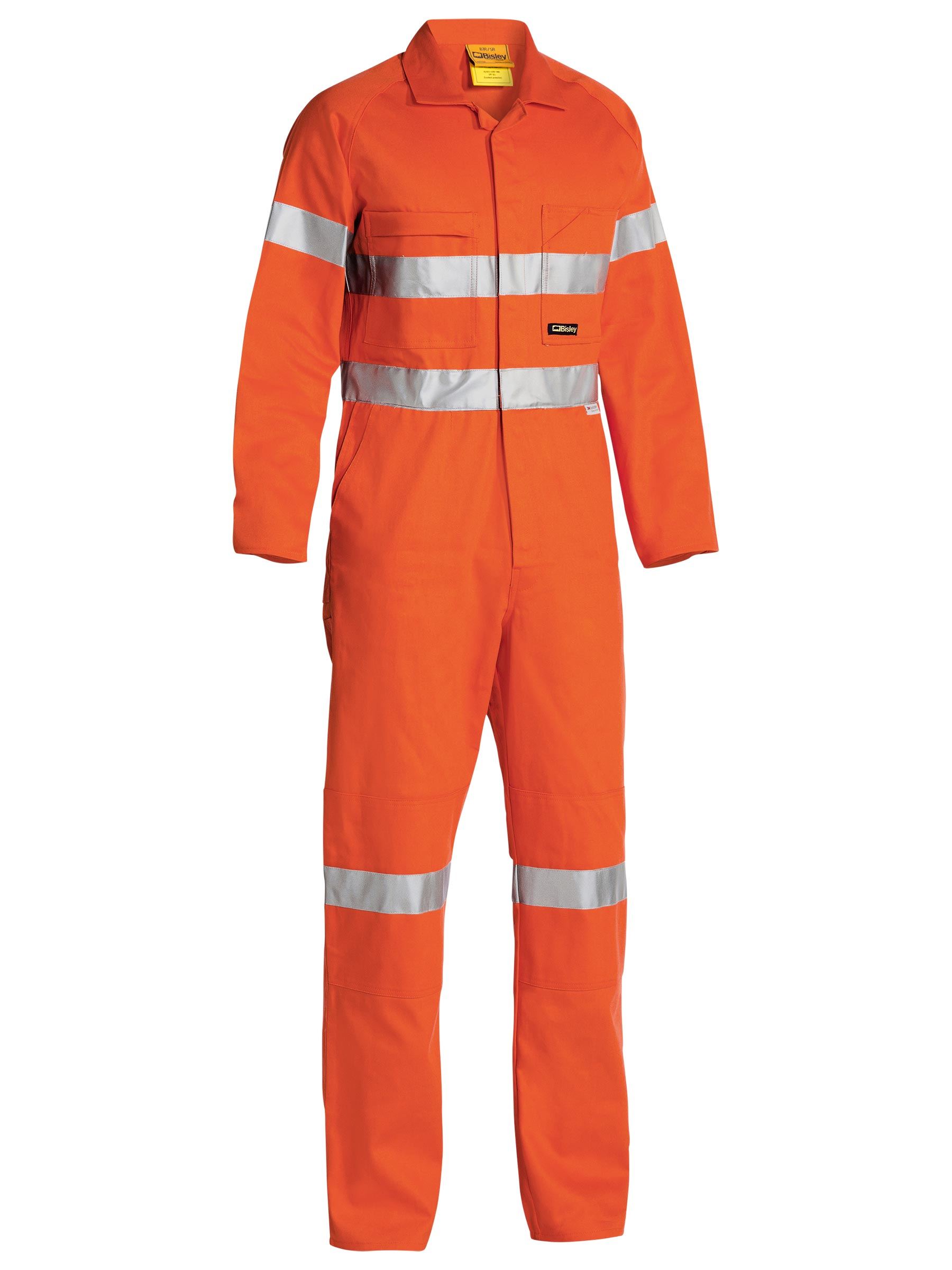 Taped Hi Vis Drill Coverall (BC607T8)