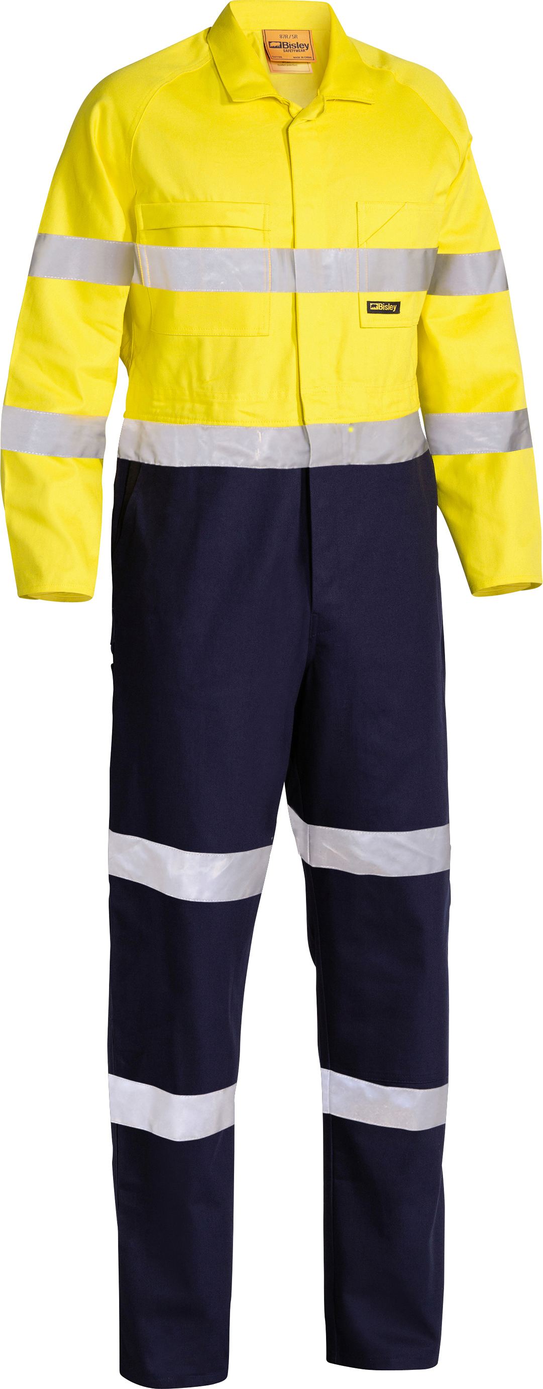Taped Hi Vis Drill Coverall (BC6357T)