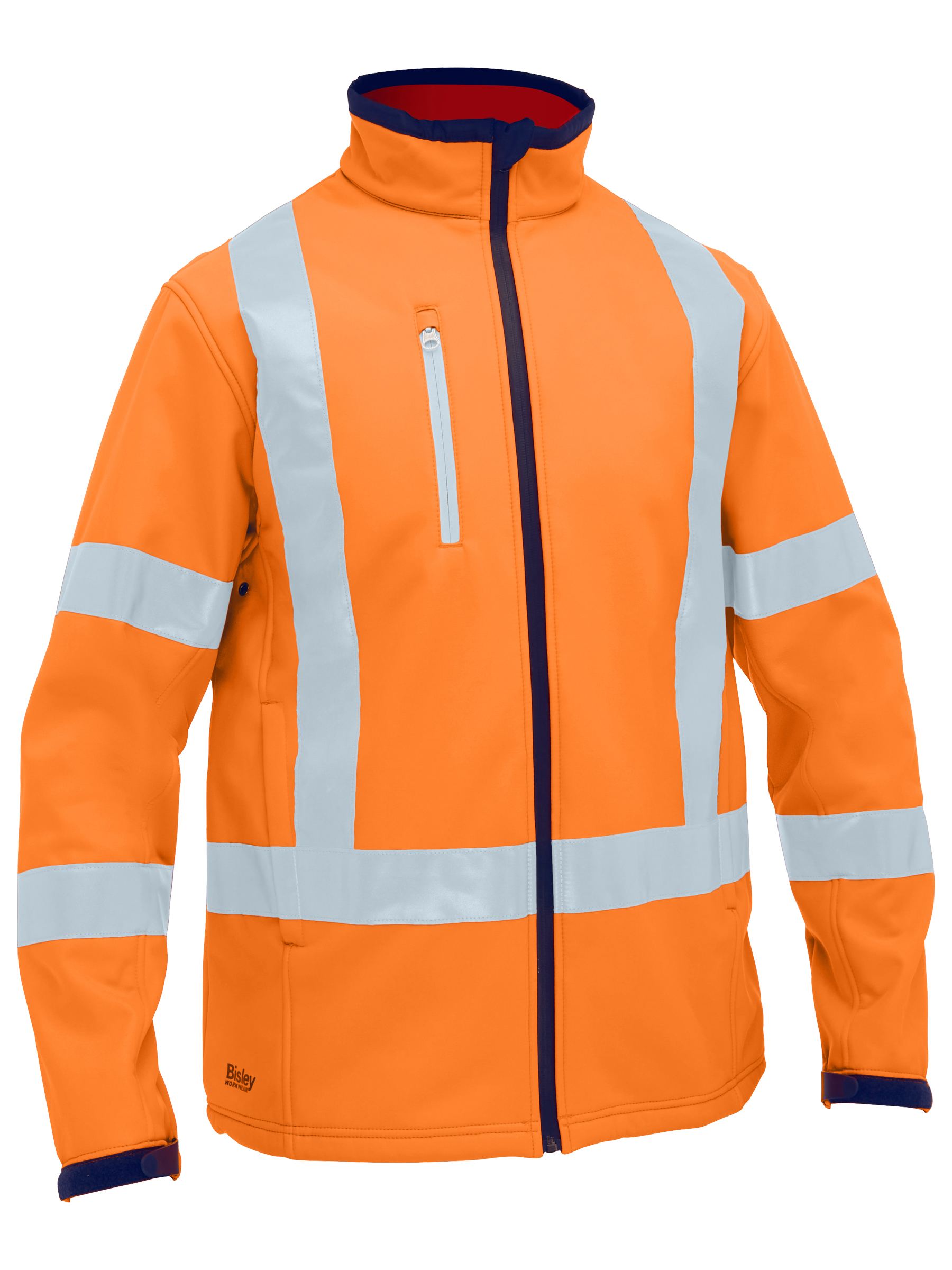 X Taped Hi Vis Soft Shell Jacket (BJ6059XT)