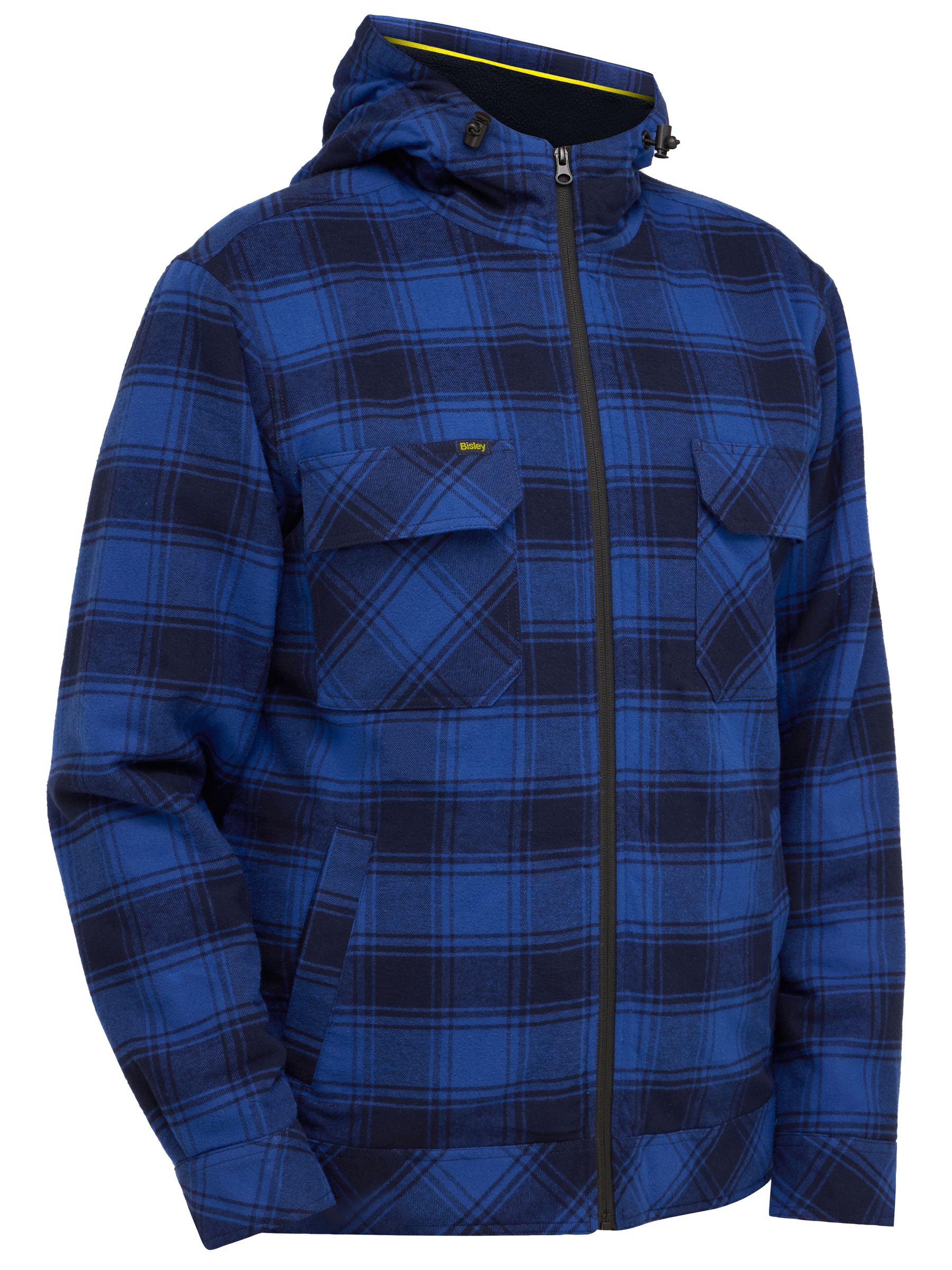 Zip Hoodie with Sherpa Lining (BJ6102)