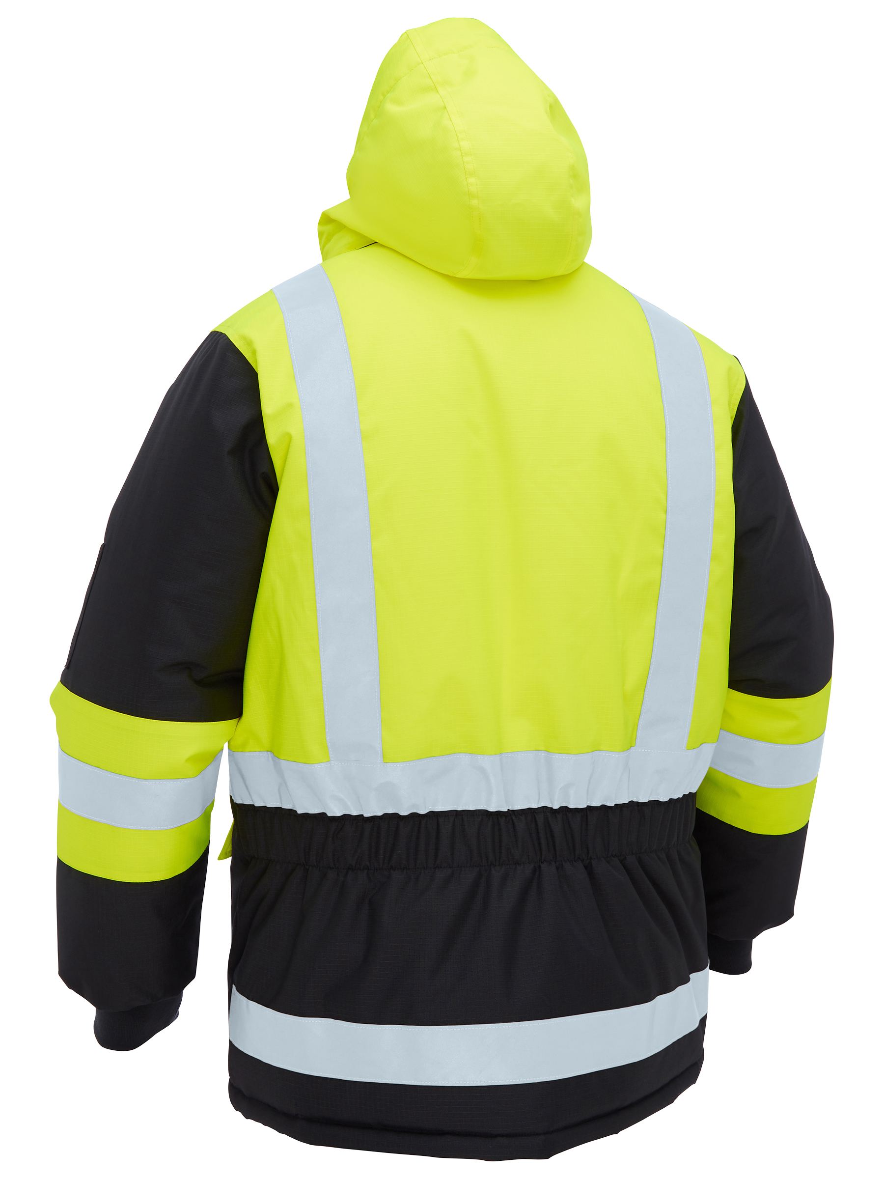H Taped Hi Vis Freezer Hooded Jacket (BJ6454HT)