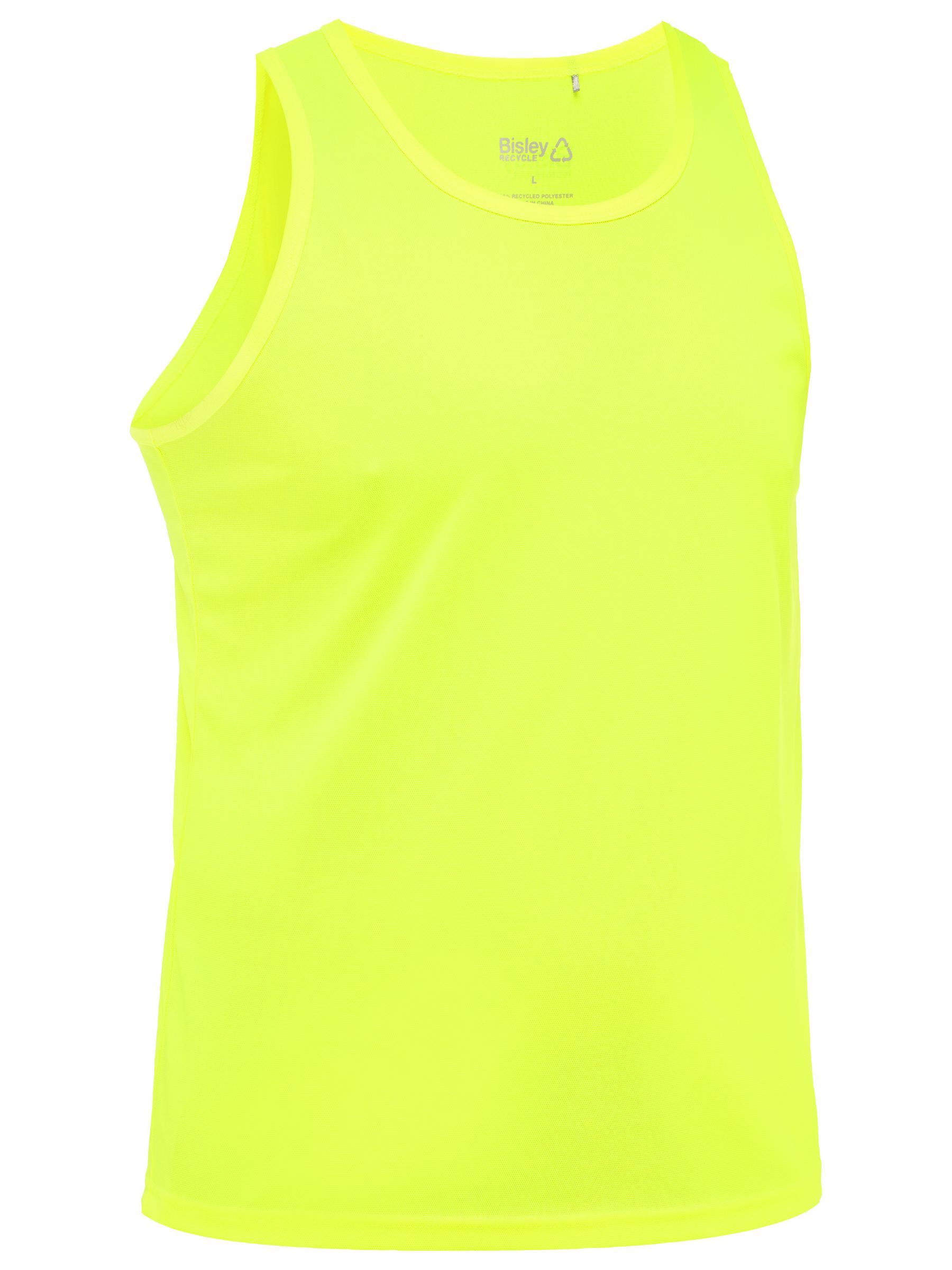Recycled Hi Vis Singlet (BK0439)
