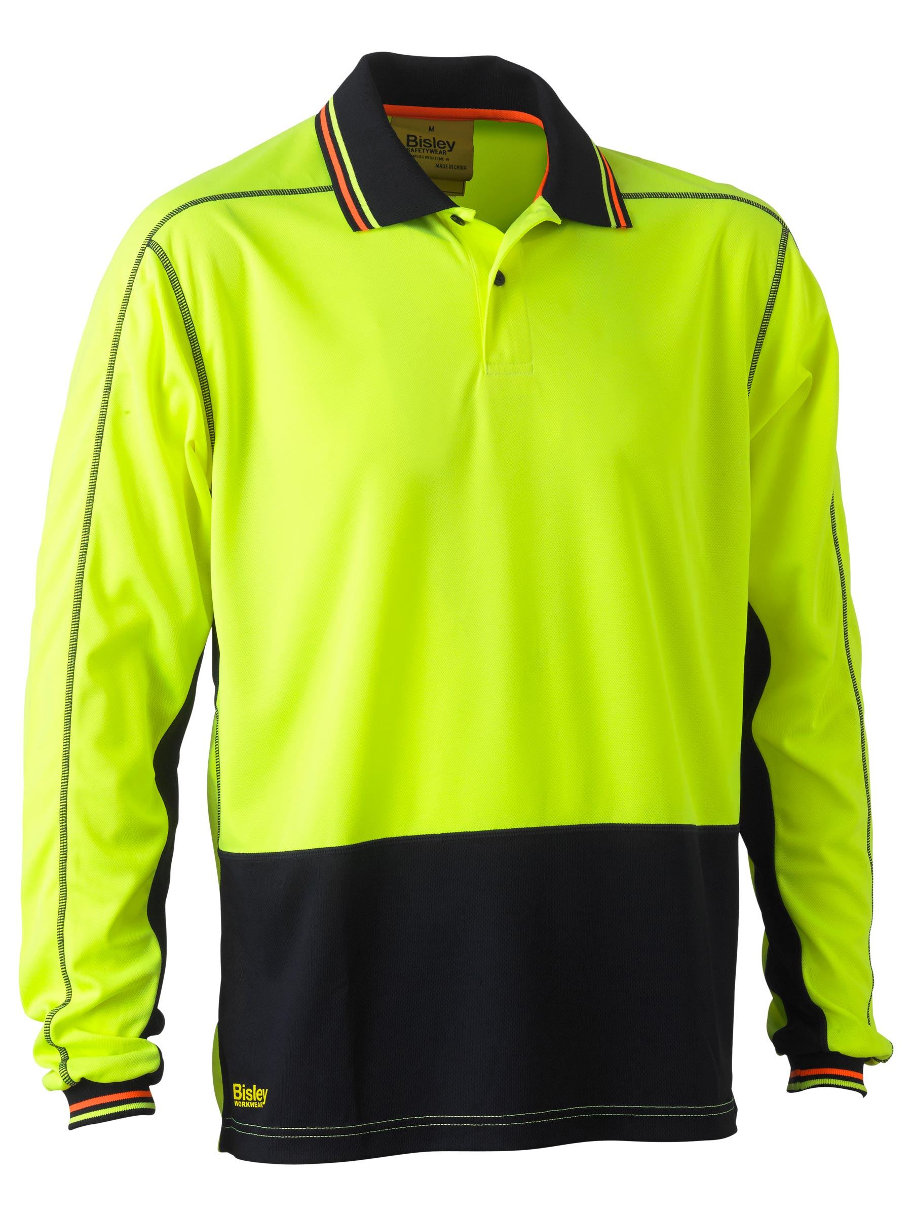Hi Vis Polyester Mesh Polo (BK6219)