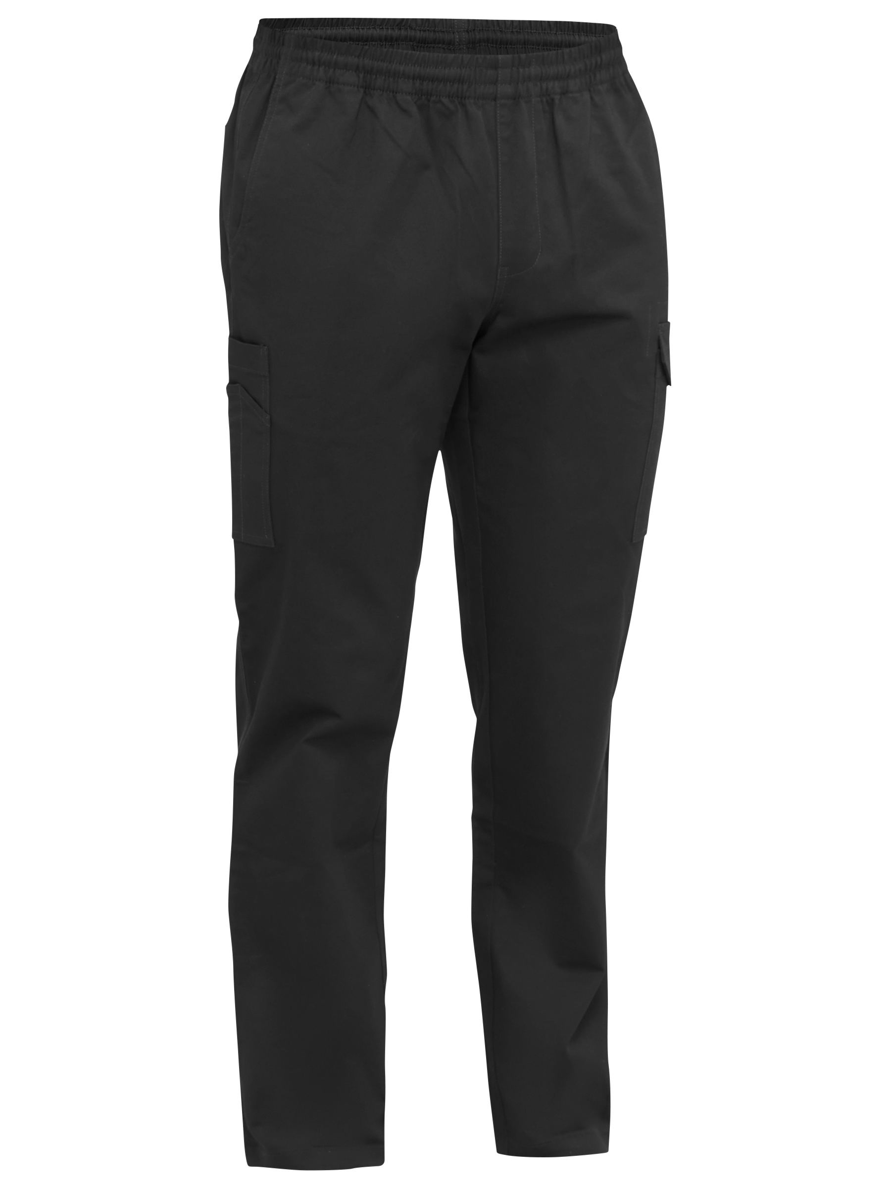 Stretch Cotton Drill Elastic Waist Cargo Work Pant (BPC6029)