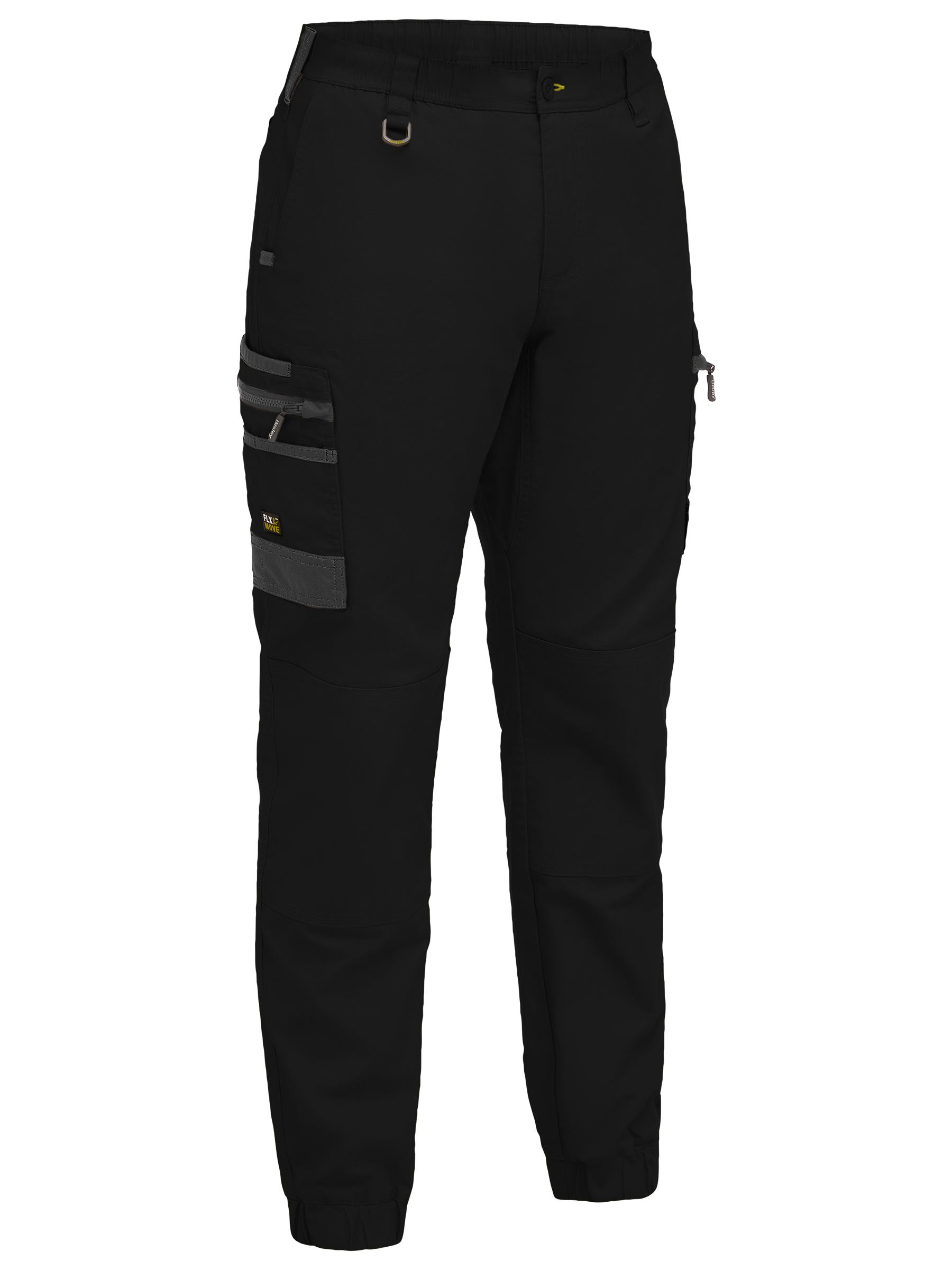 Flx & Move™ Elastic Waist Cargo Cuffed Pants (BPC6237)