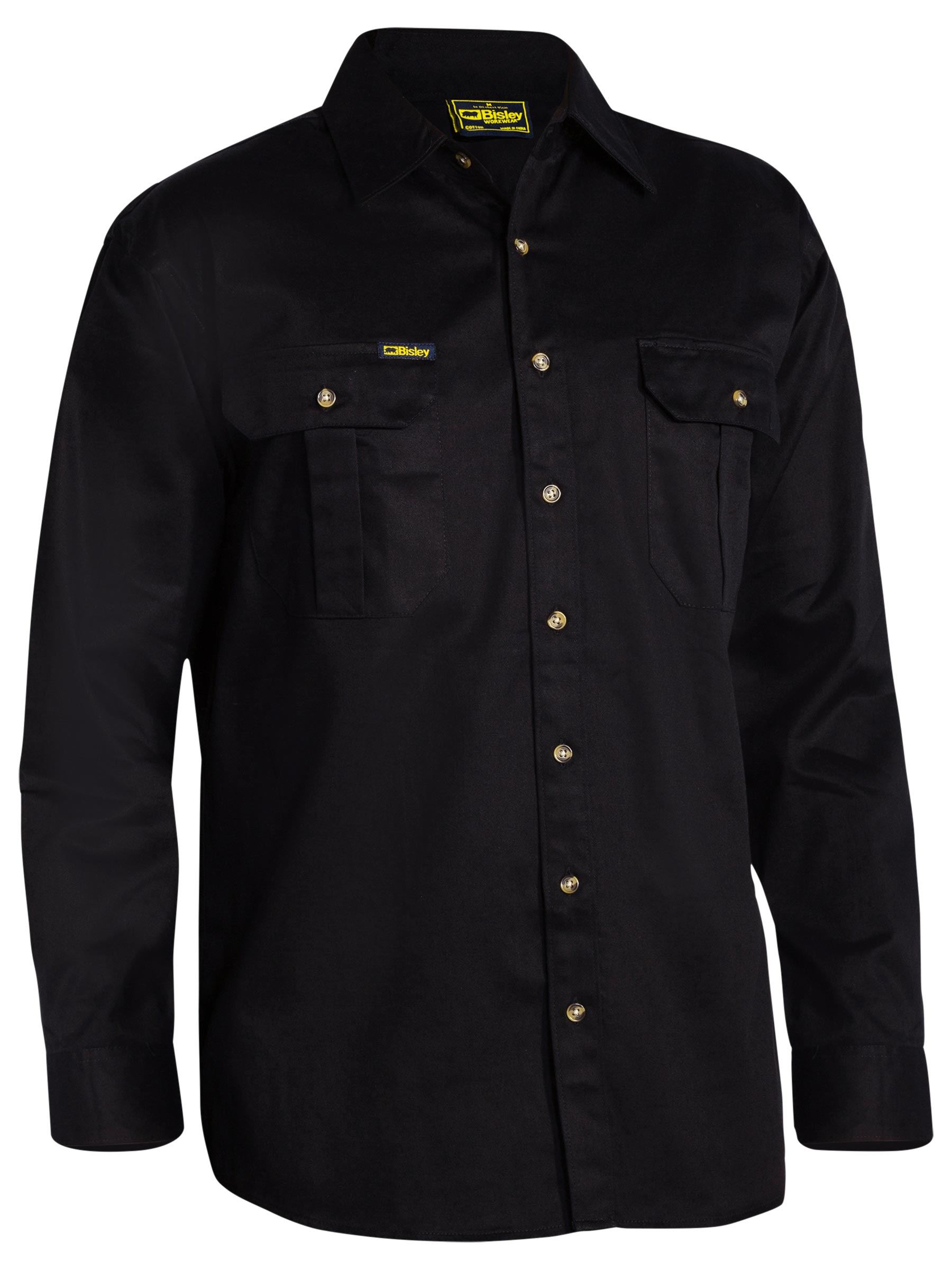 Original Cotton Drill Shirt - Long Sleeve (BS6433)