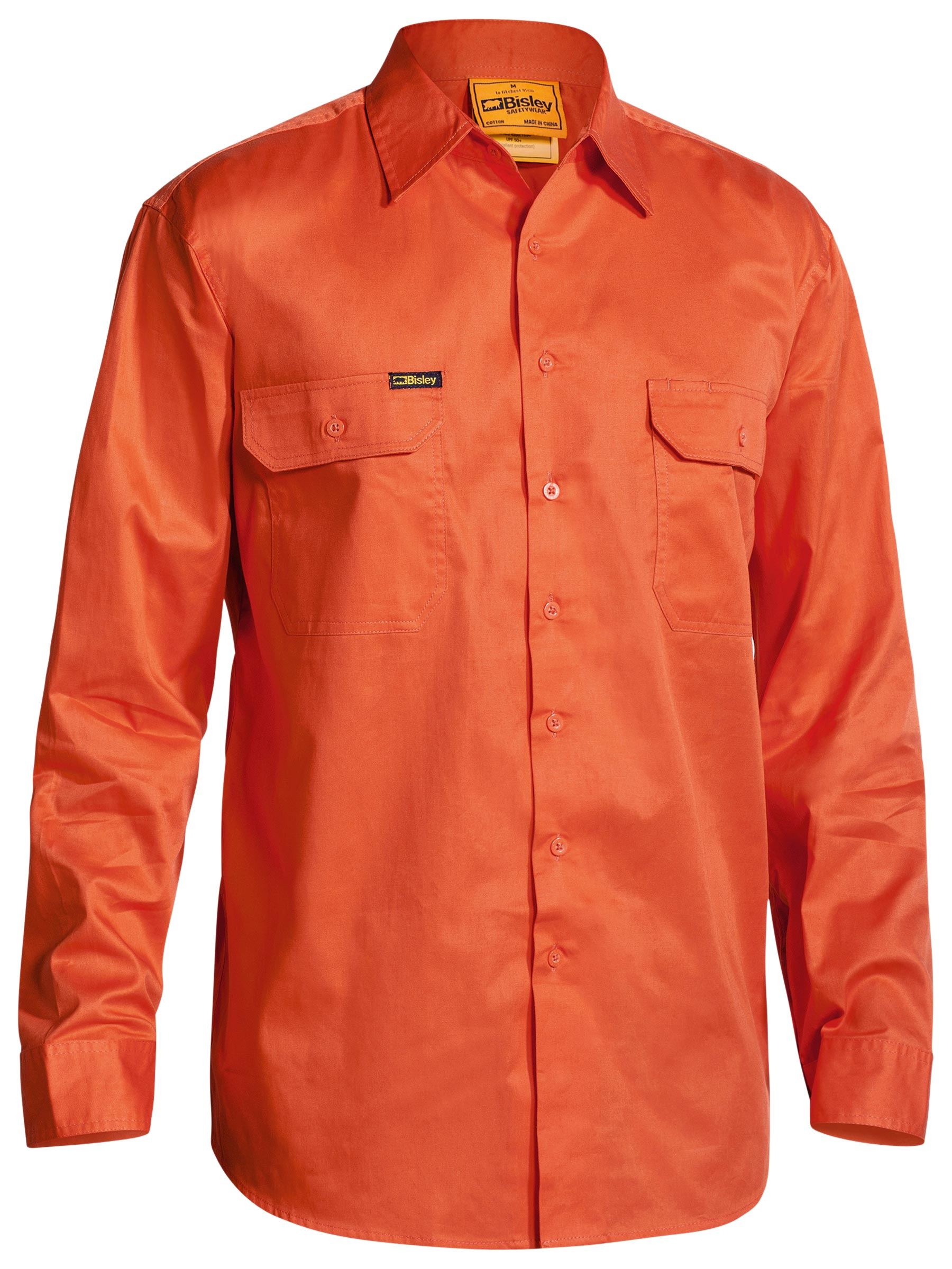 Hi Vis Cool Lightweight Drill Shirt (BS6894)