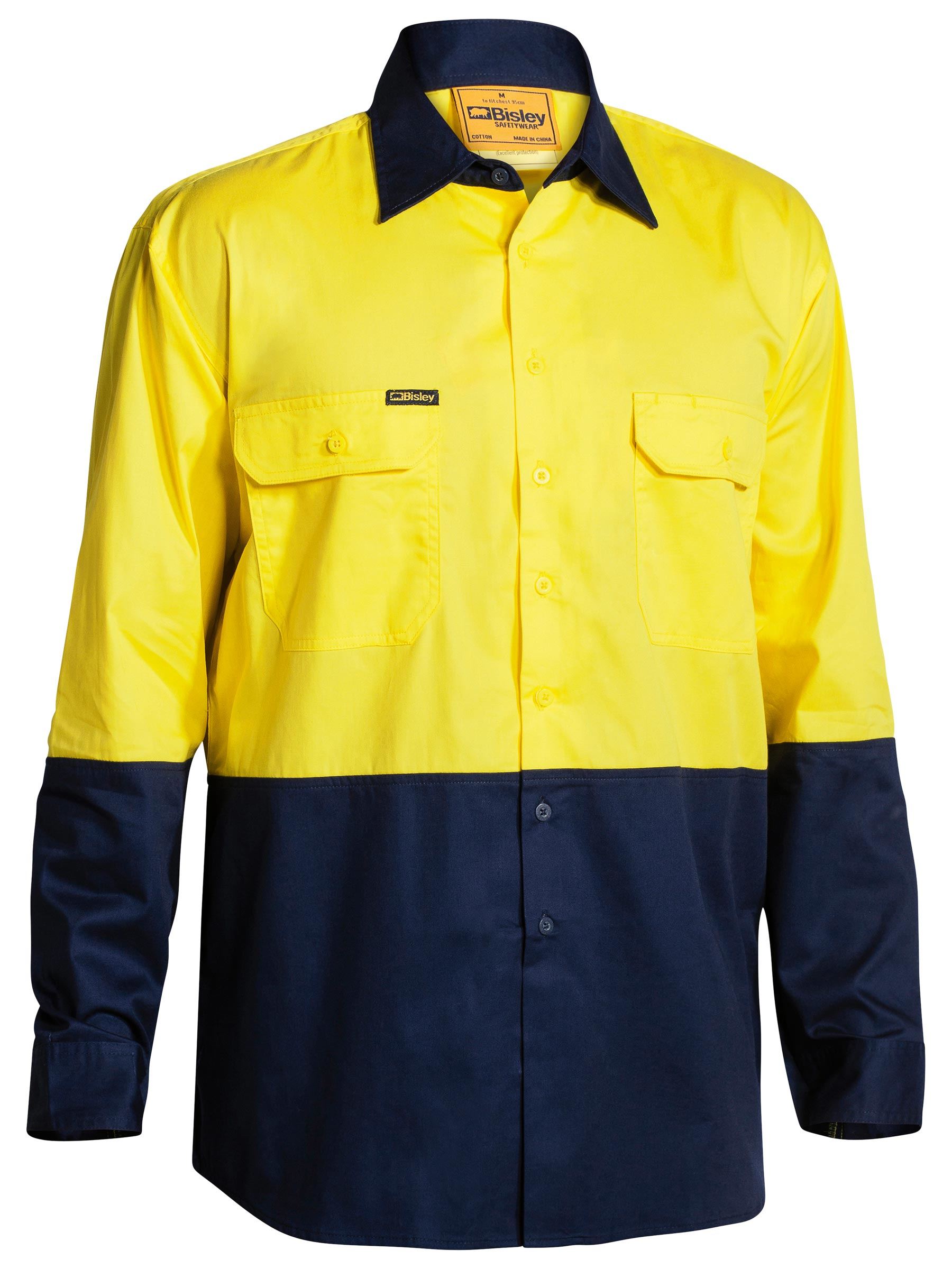 Hi Vis Cool Lightweight Drill Shirt (BS6895)
