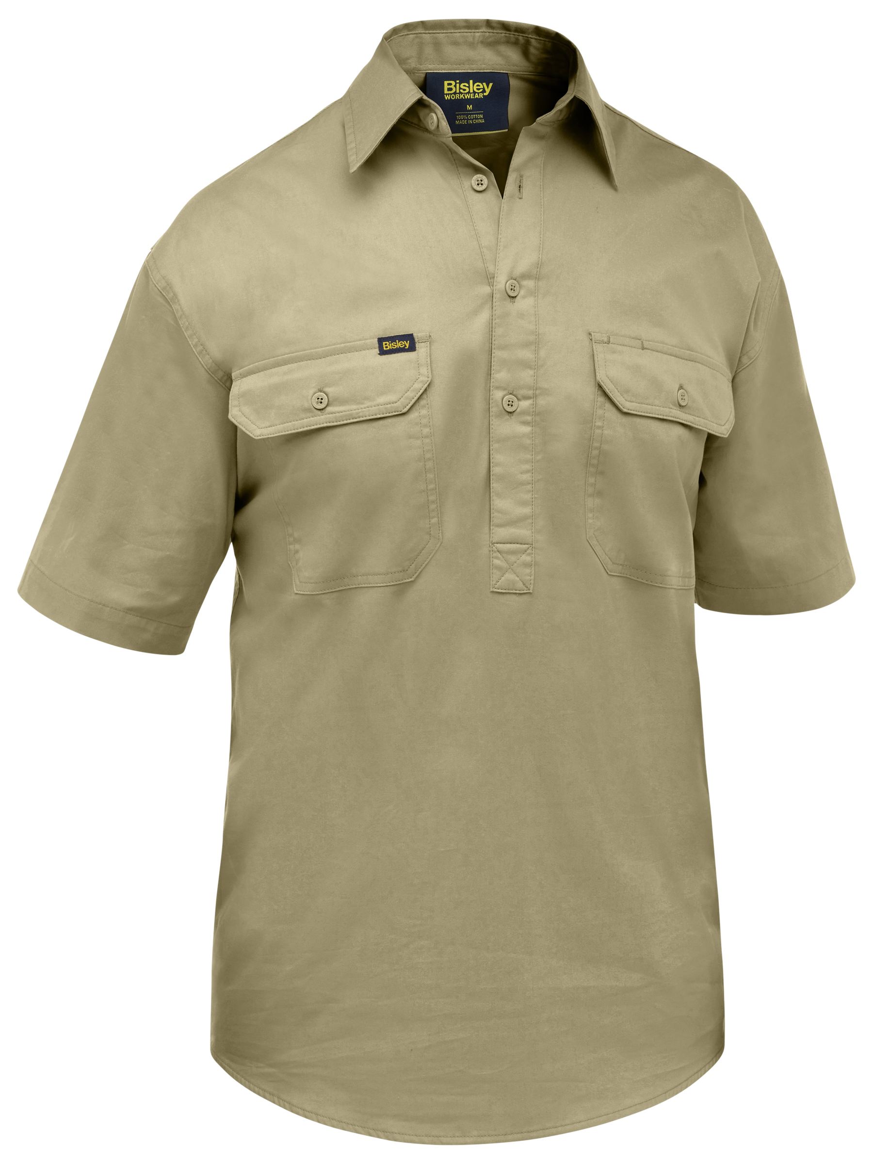 Closed Front Cool Lightweight Shirt (BSC1820)