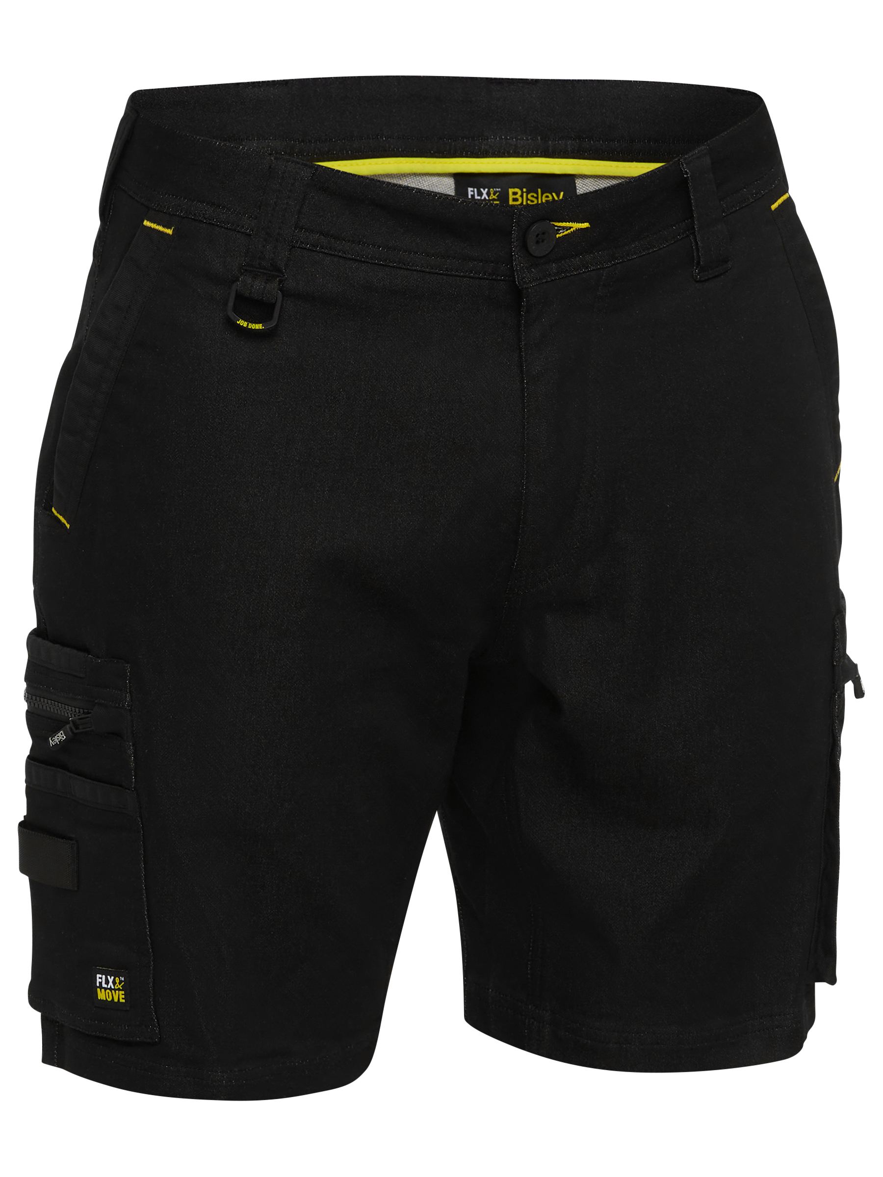 Flx and Move™ Stretch Denim Zip Cargo Shorts (BSHC1335)