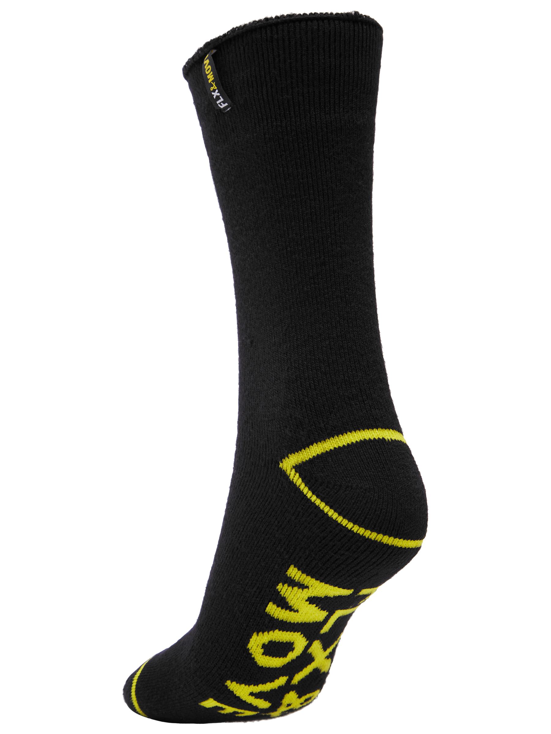 Flx & Move™ Bamboo Work Socks (3x Pack) (BSX7021)