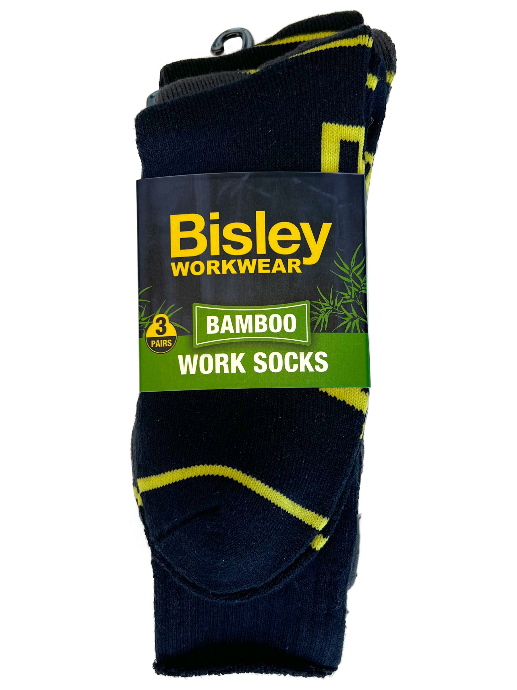 Bamboo Work Socks (3X Pack) (BSX7020)